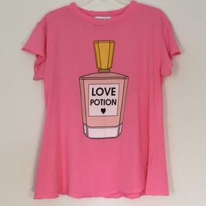 WILDFOX PINK T- SHIRT